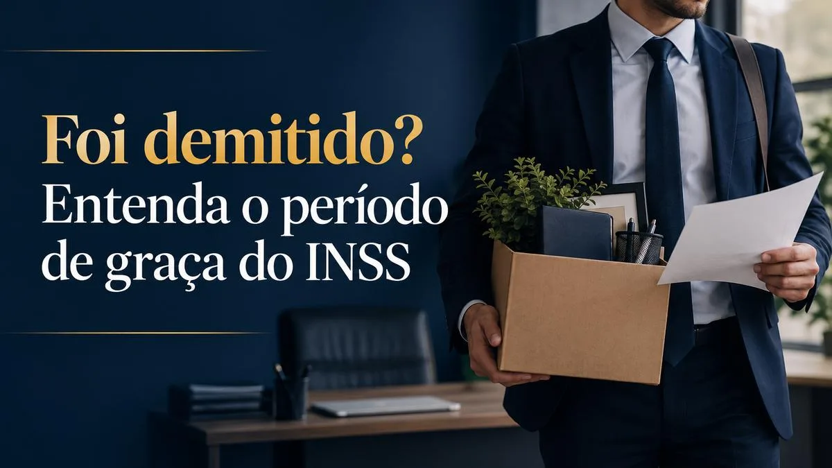 Imagem ilustrativa do artigo Foi demitido? Entenda o período de graça do INSS